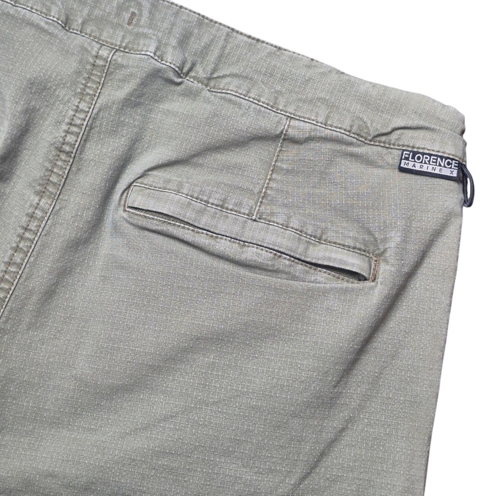 Florence Marine X Mens 28 Drawstring Pants Green Ripstop Utility Outdoor